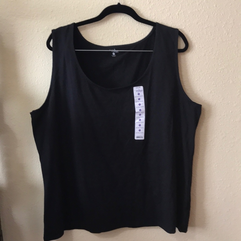 Great Northwest Indigo Plus Size Black Tank
